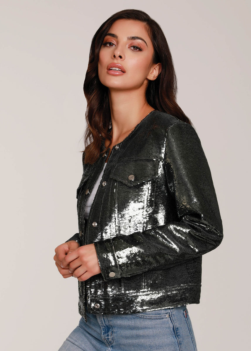 Sequins US Great Seal Denim Jacket – IMPECCABLE SCOOP