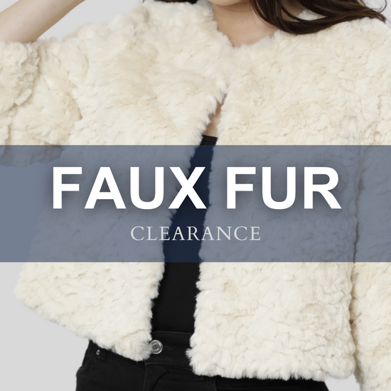 FAUX FUR - UP TO 80% OFF