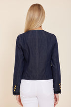 Bow Denim Jacket