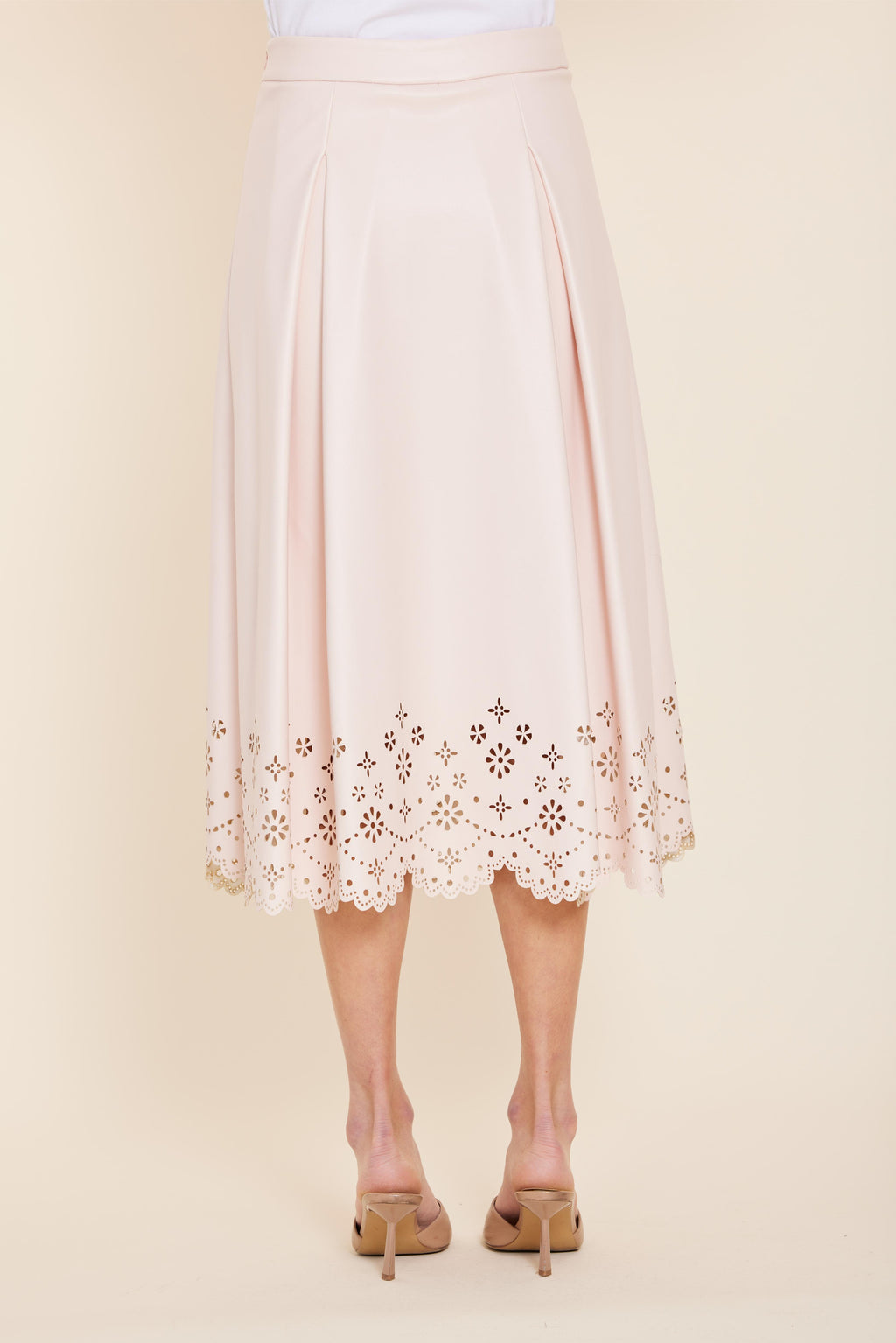 Faux Leather Maxi Skirt