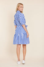 Belted Stripe Dress