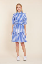 Belted Stripe Dress