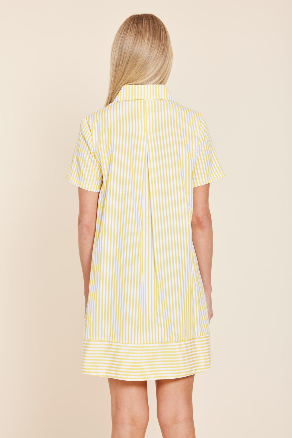 Poplin Striped Shift Dress