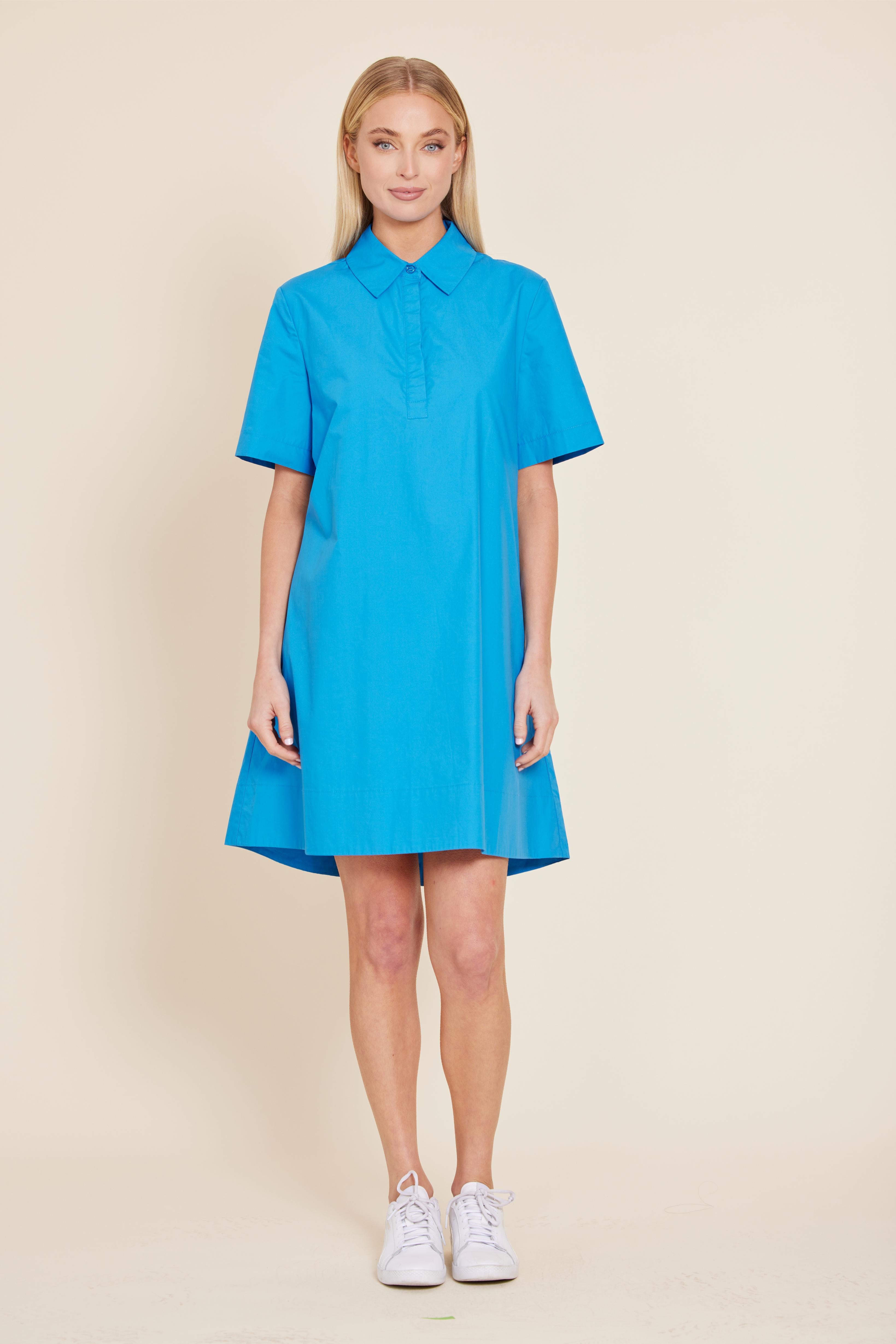 Poplin Shirt Dress