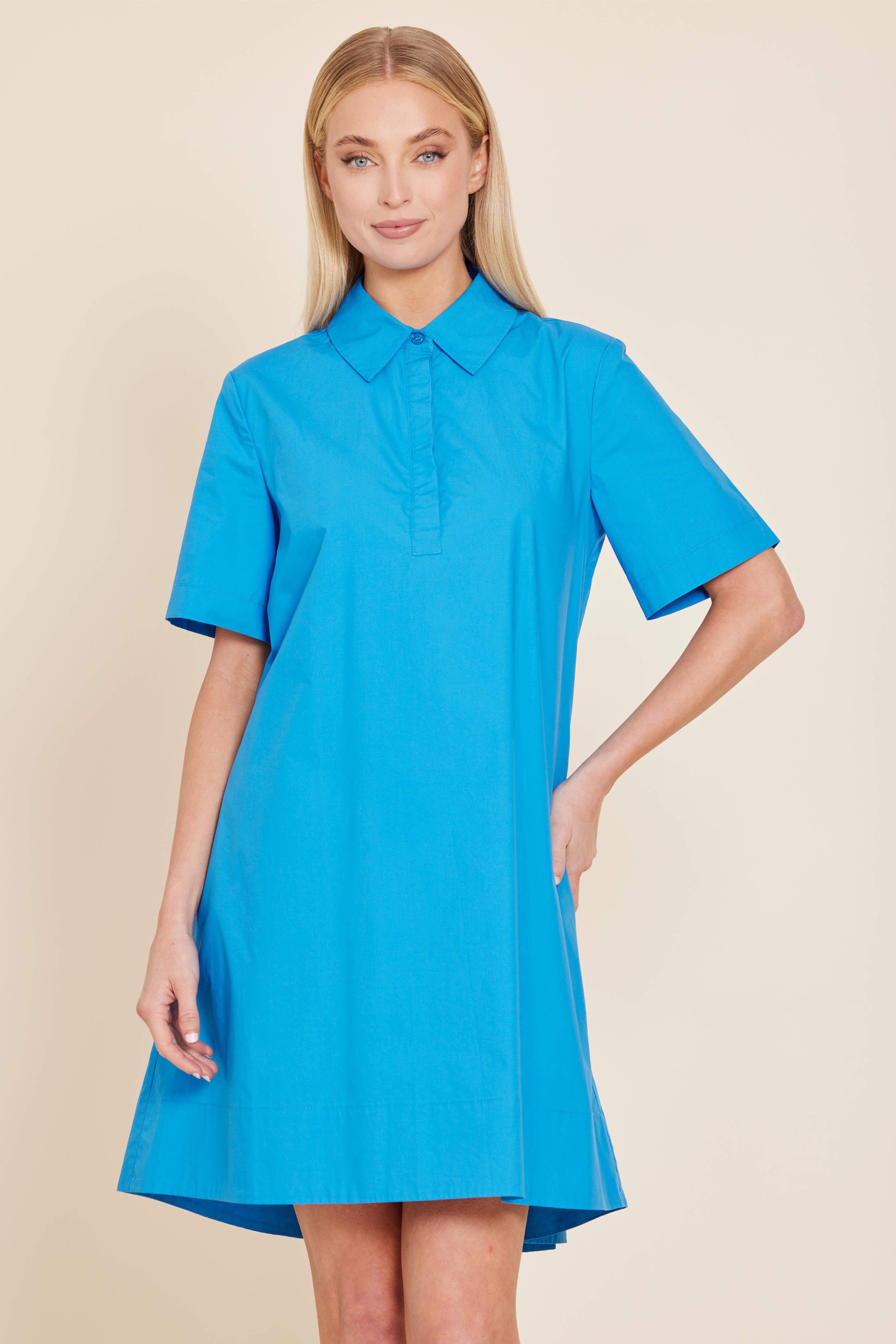 Poplin Shirt Dress