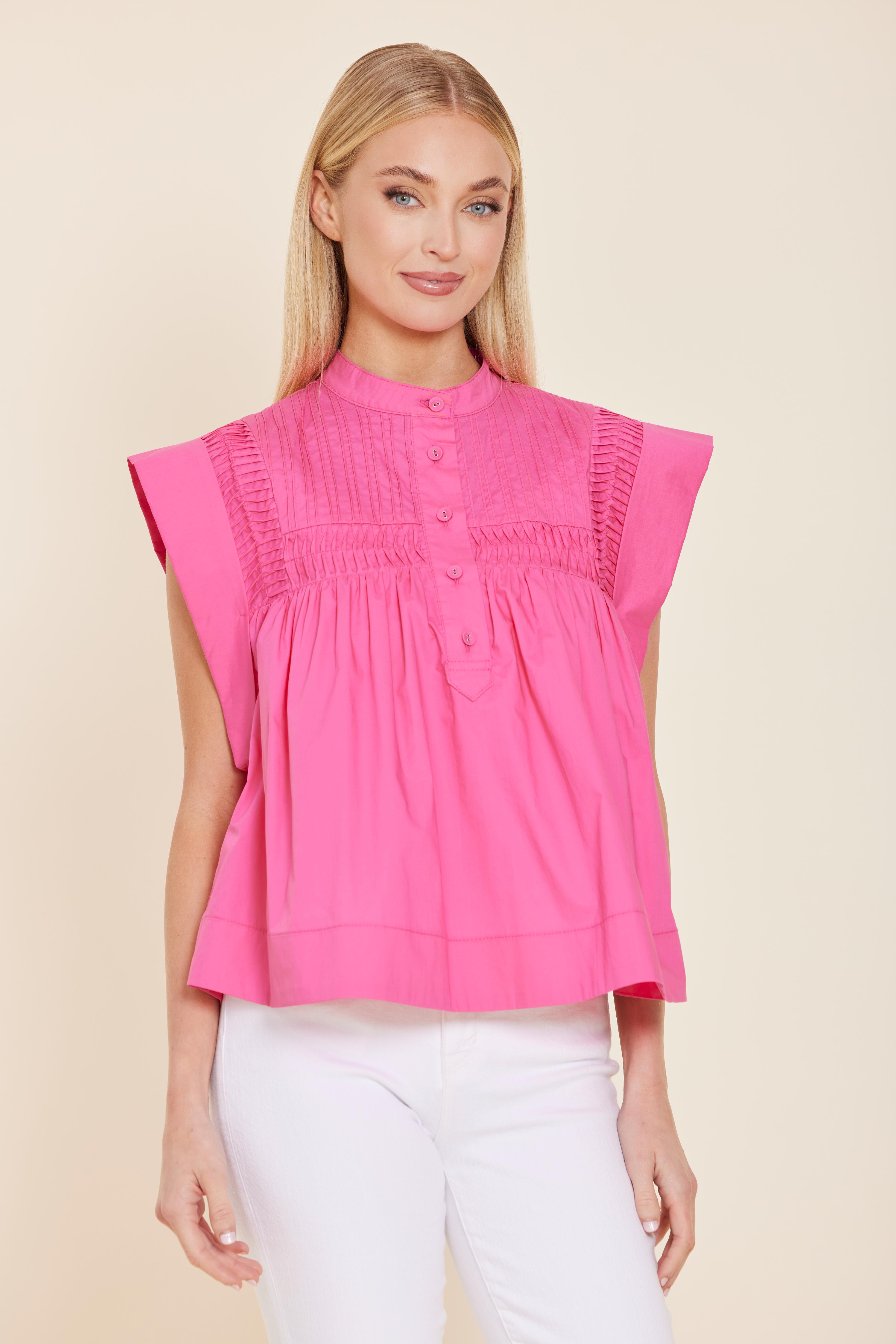 Poplin Smock Top