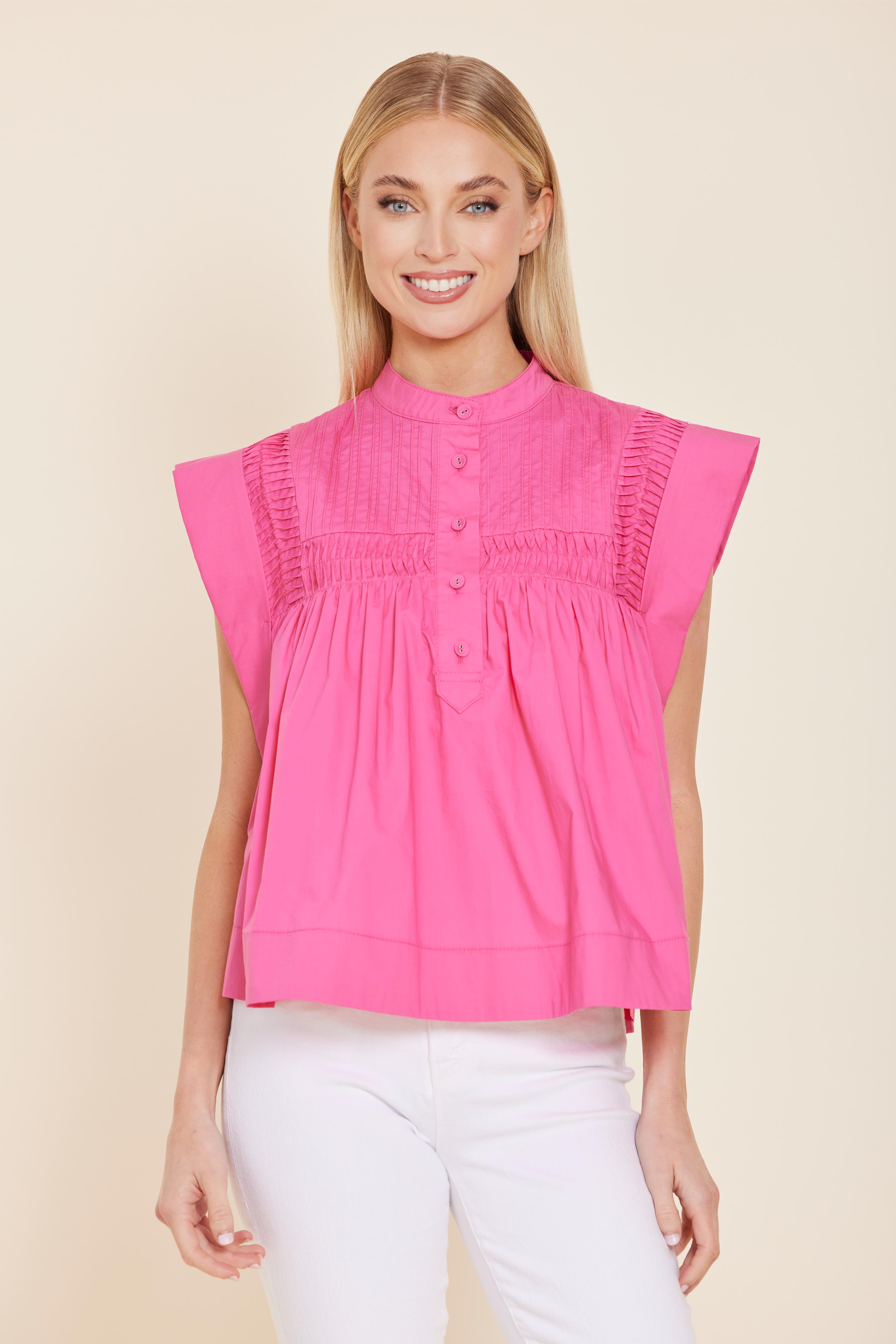 Poplin Smock Top