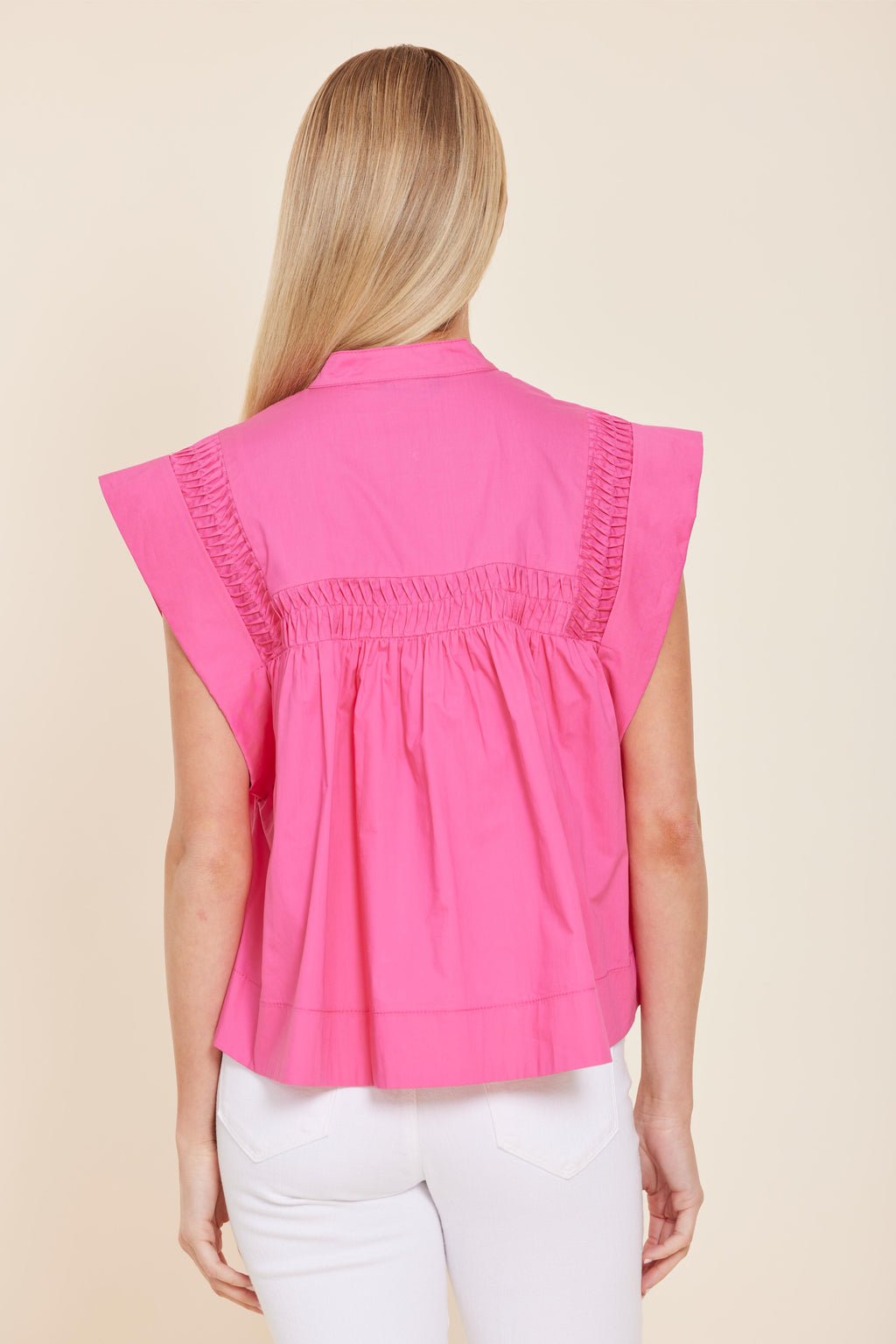 Poplin Smock Top