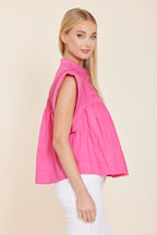 Poplin Smock Top