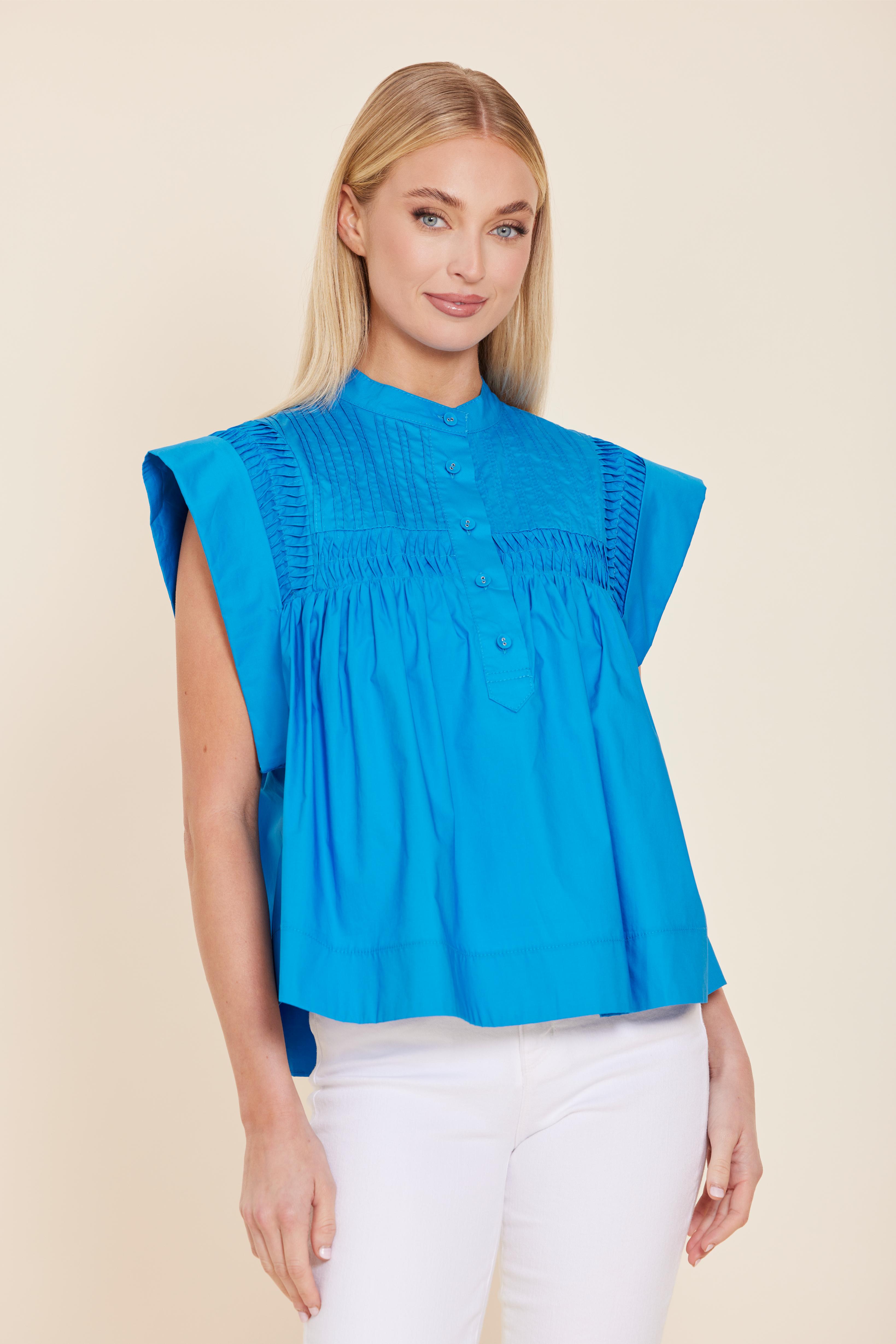 Poplin Smock Top