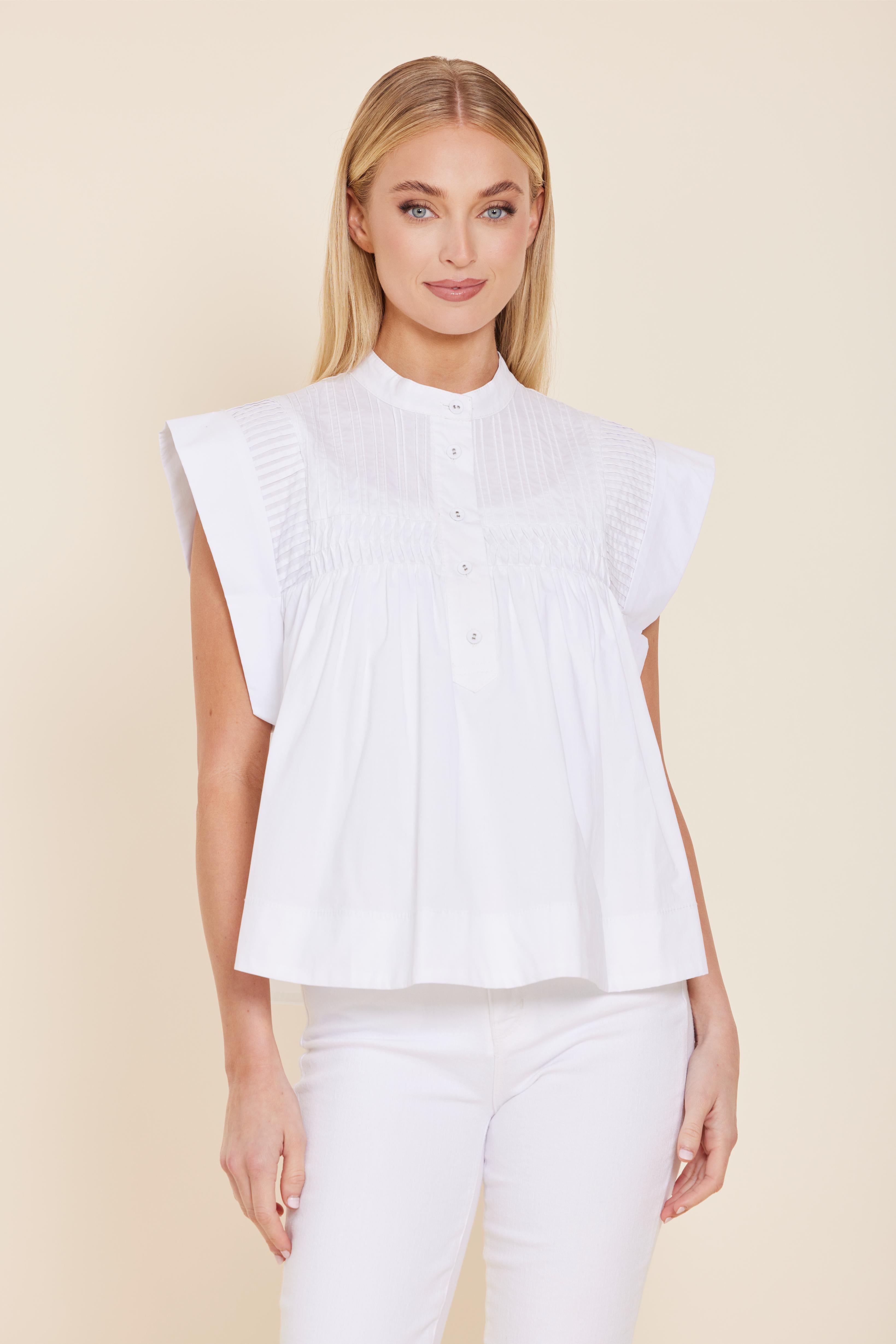 Poplin Smock Top