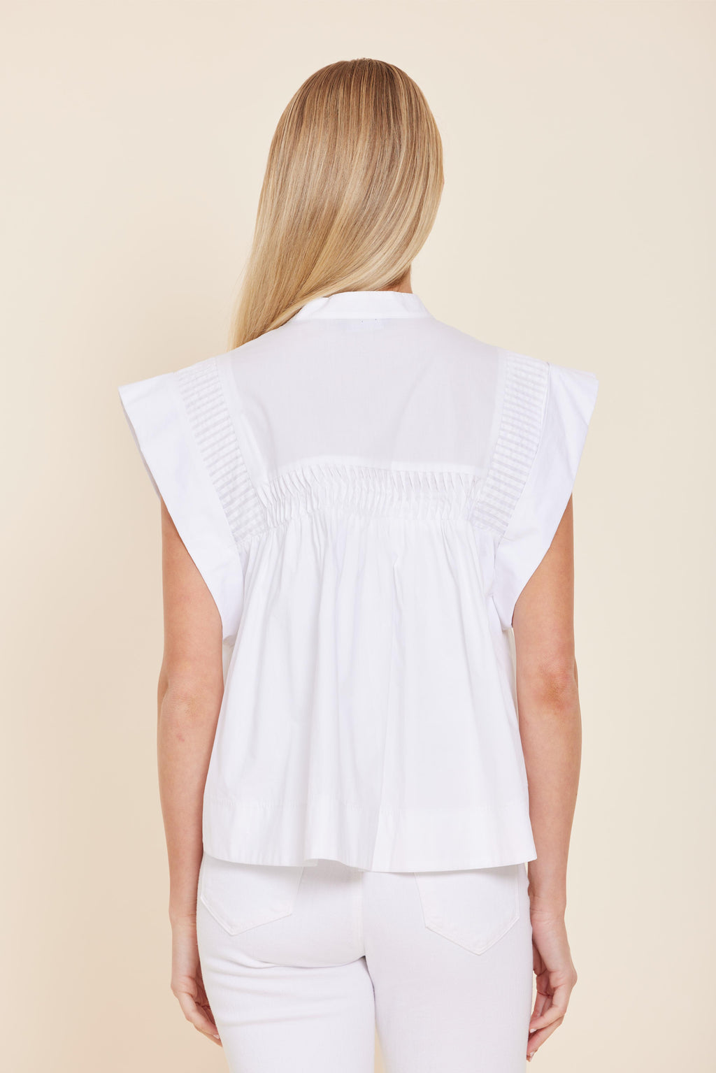 Poplin Smock Top