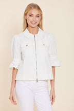 Poplin Zip Jacket