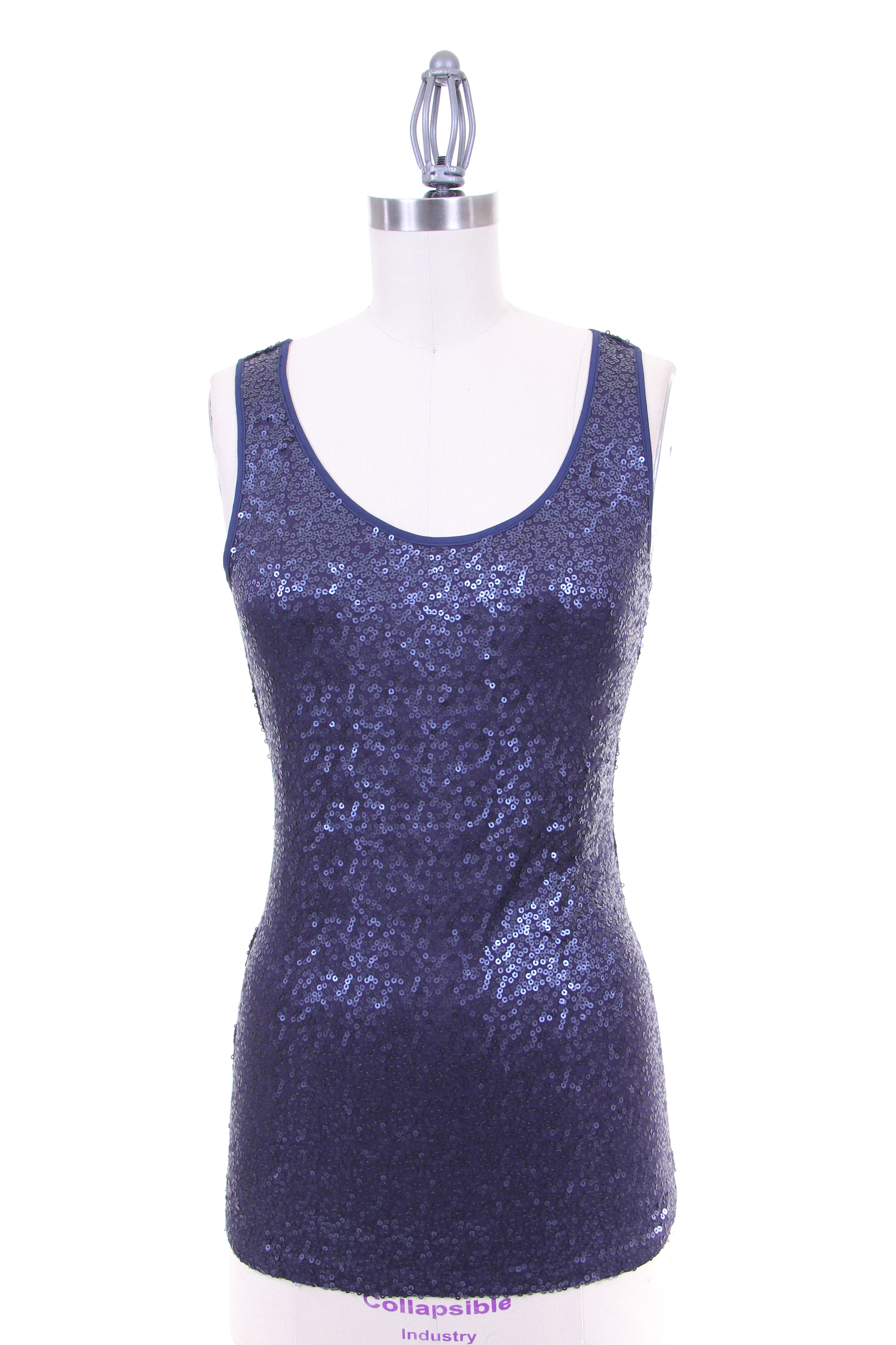 Micro Sequin Tank