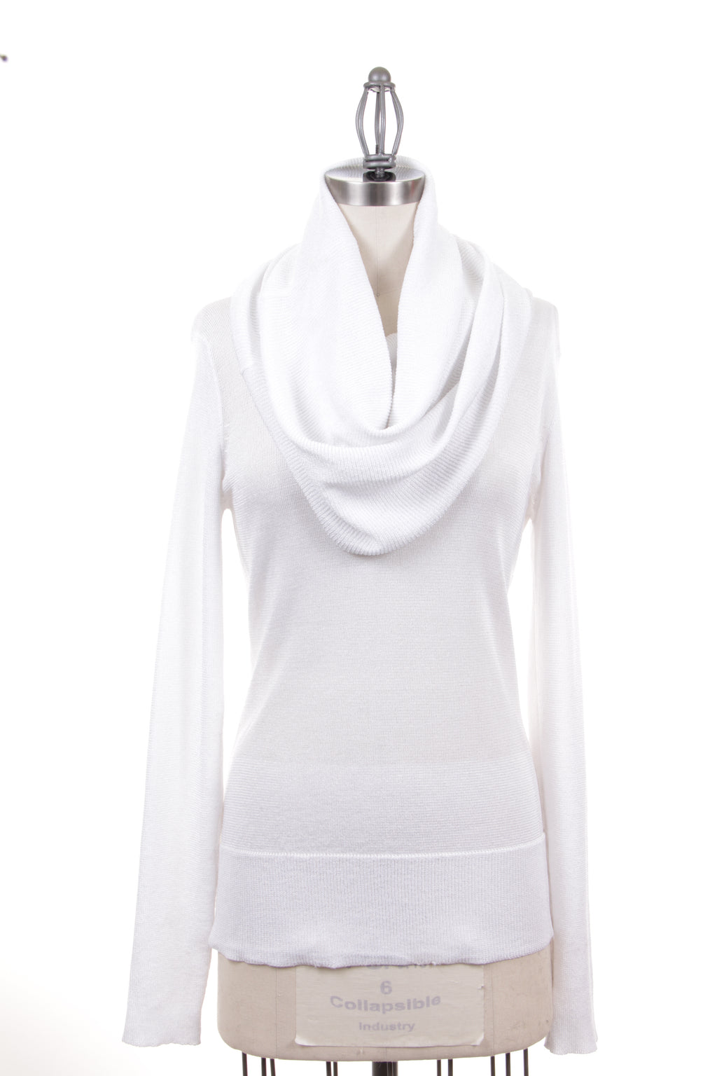 Open Drape Cowl Neck Knit Sweater – Dolce Cabo