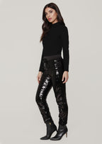 Sequin Jogger Pants