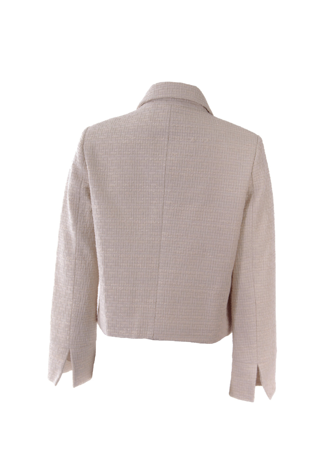 Tweed Gold Button Blazer