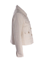 Tweed Gold Button Blazer