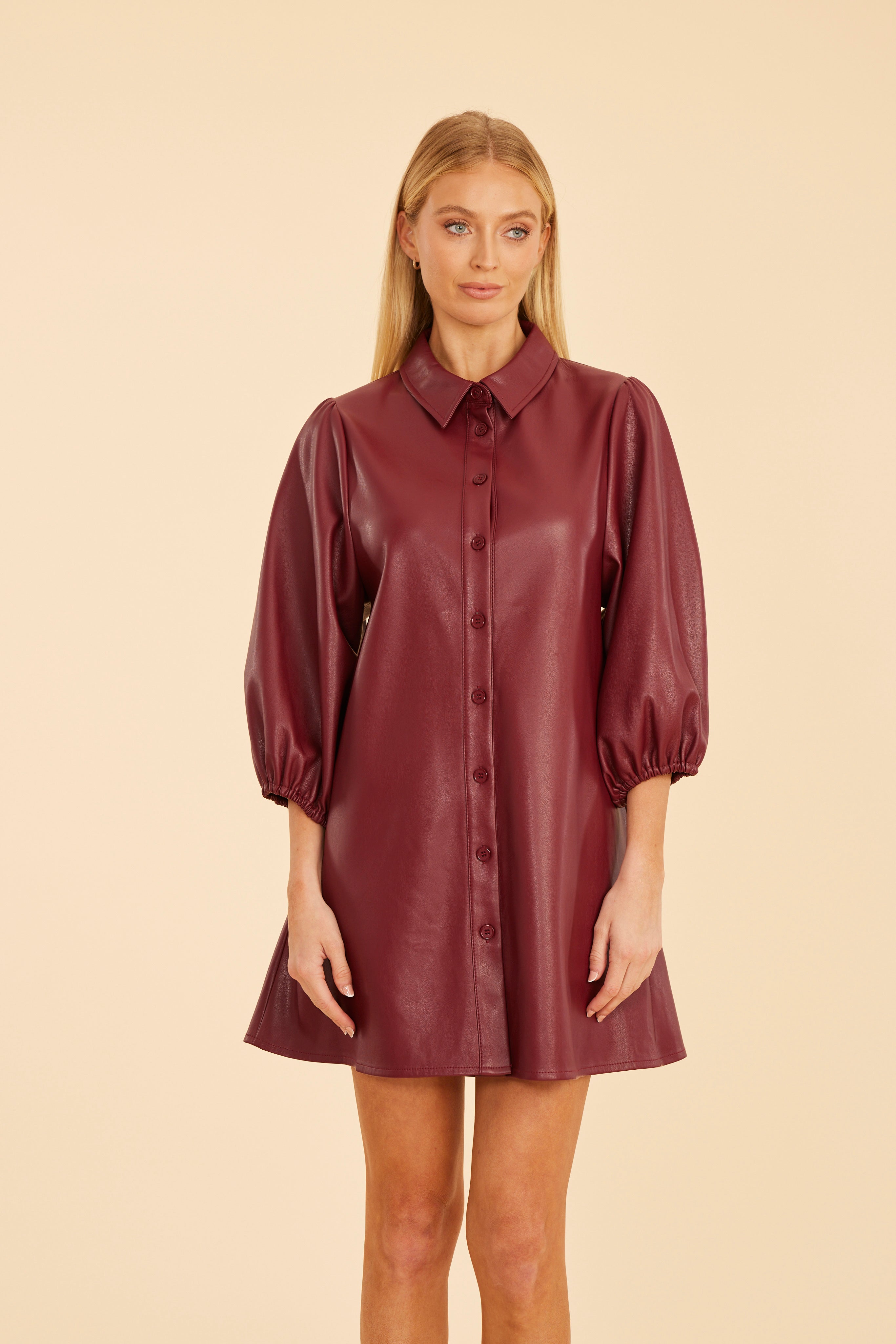 princess polly baby blue dress Burgundy Evening Dress with Cape Sleeve Luxury Party Gowns SS384 main image 0