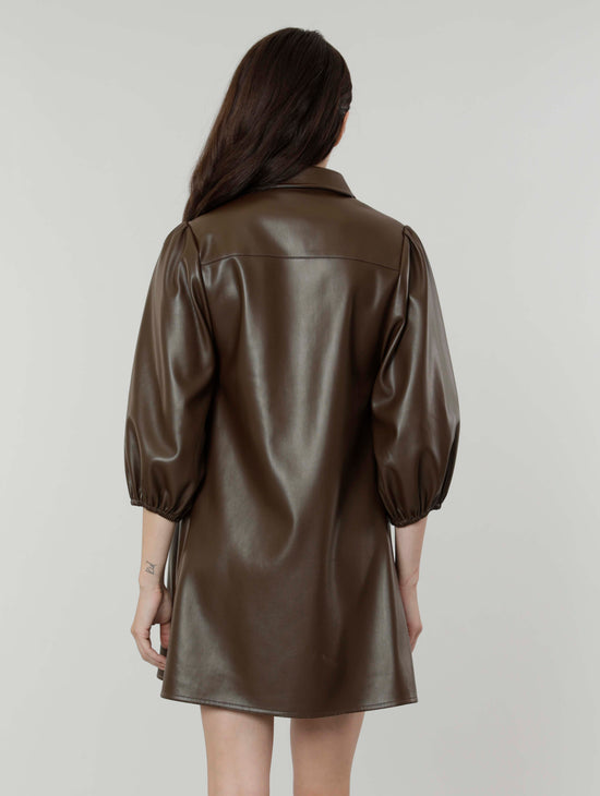 Load image into Gallery viewer, Classic Soft Vegan Leather Tunic
