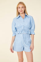 Vegan Leather Short