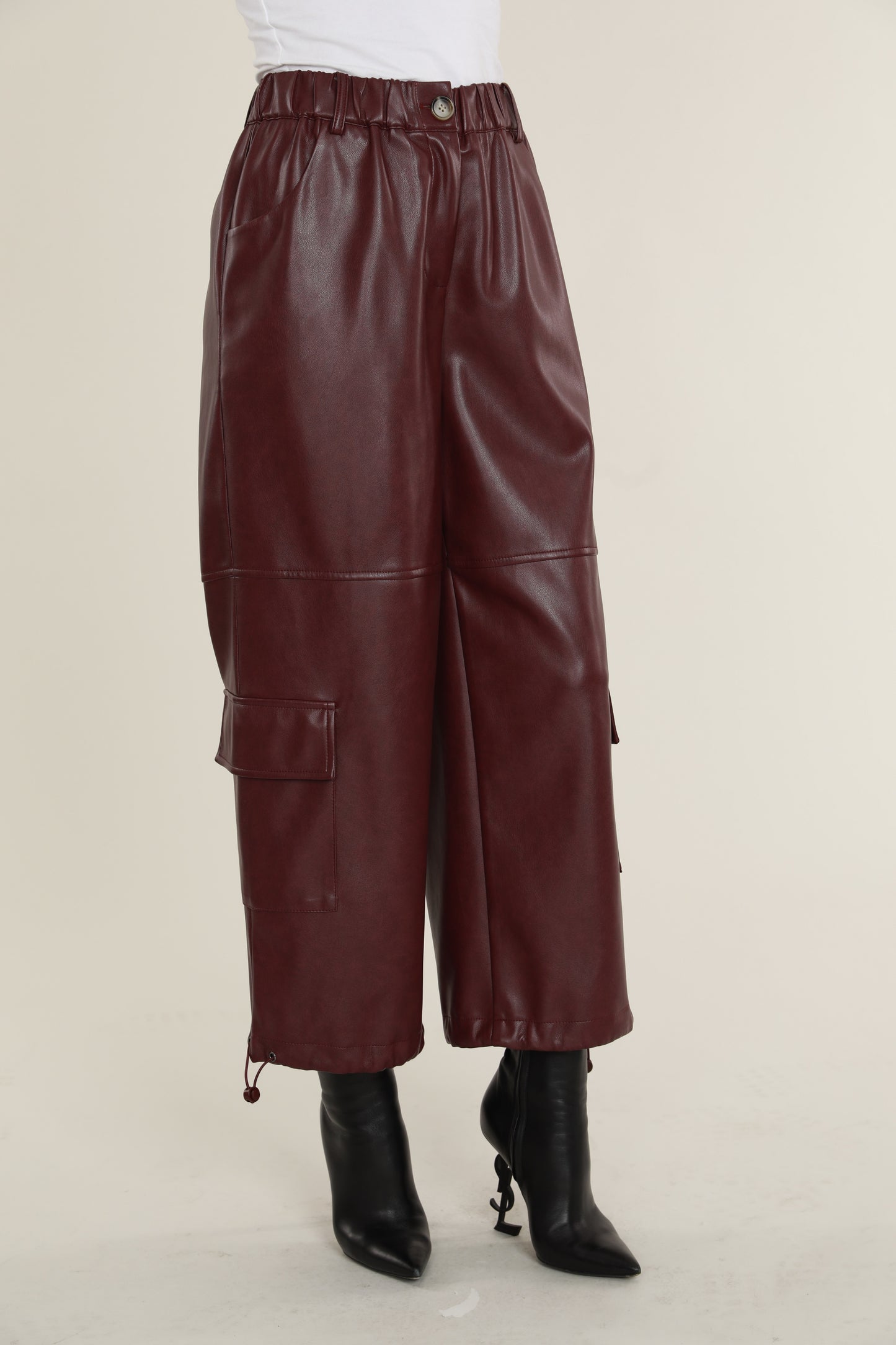 Faux Leather Cargo Pants – Dolce Cabo