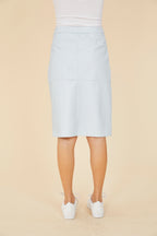 Faux Leather Pencil Skirt
