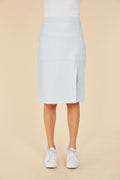 Faux Leather Pencil Skirt