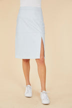 Faux Leather Pencil Skirt
