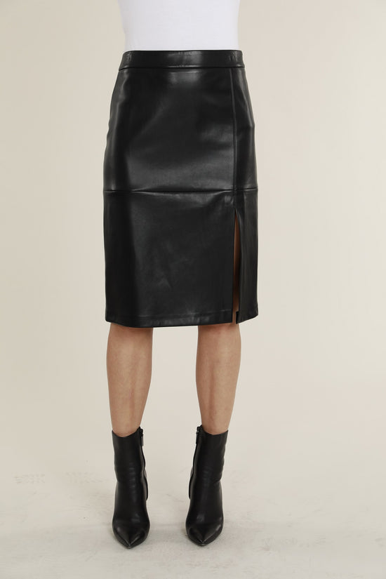 Faux Leather Pencil Skirt – Hometown Style Inc.