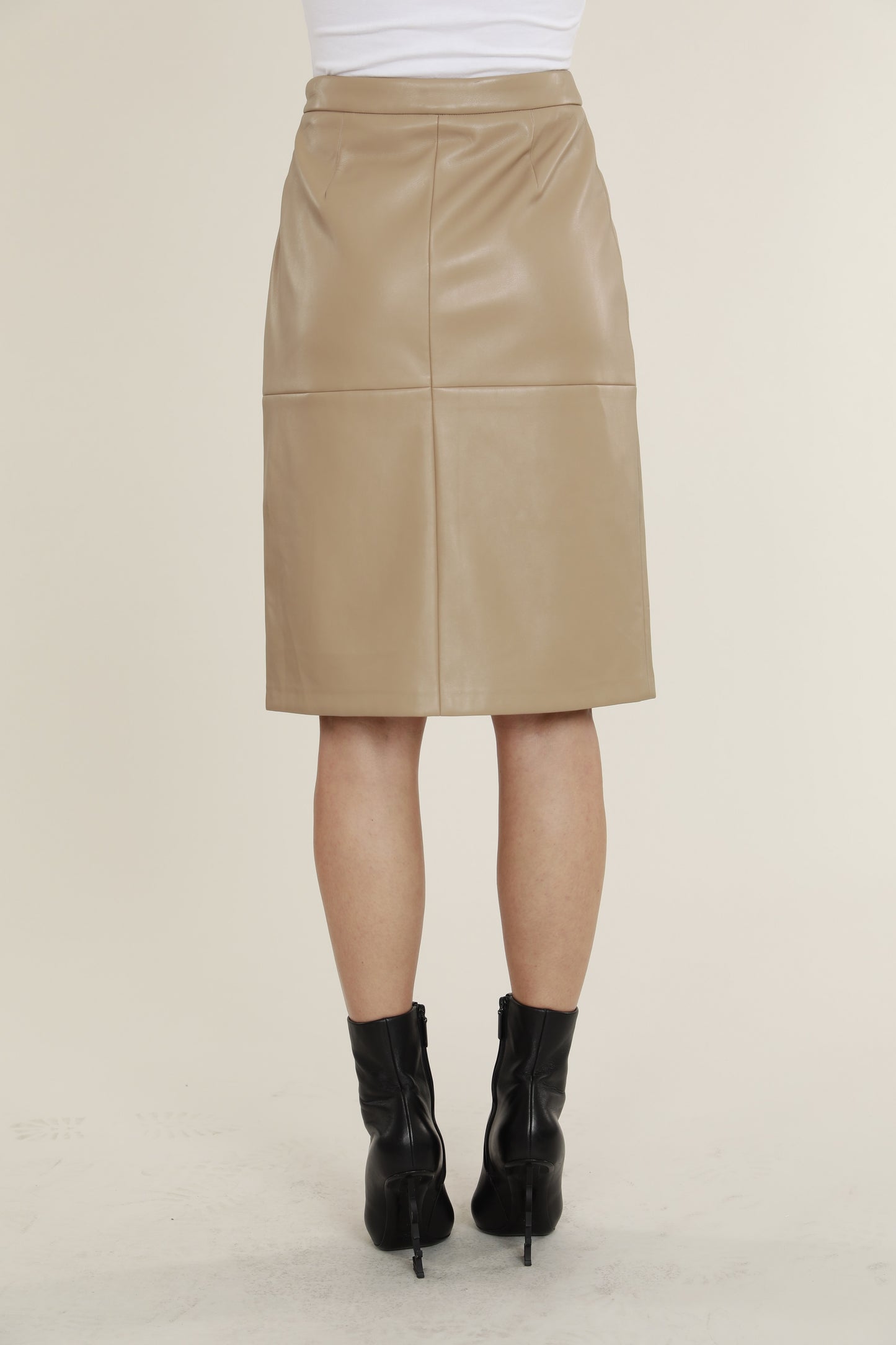 Faux Leather Pencil Skirt – Dolce Cabo