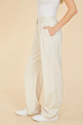 Pleated Wide Leg Pants