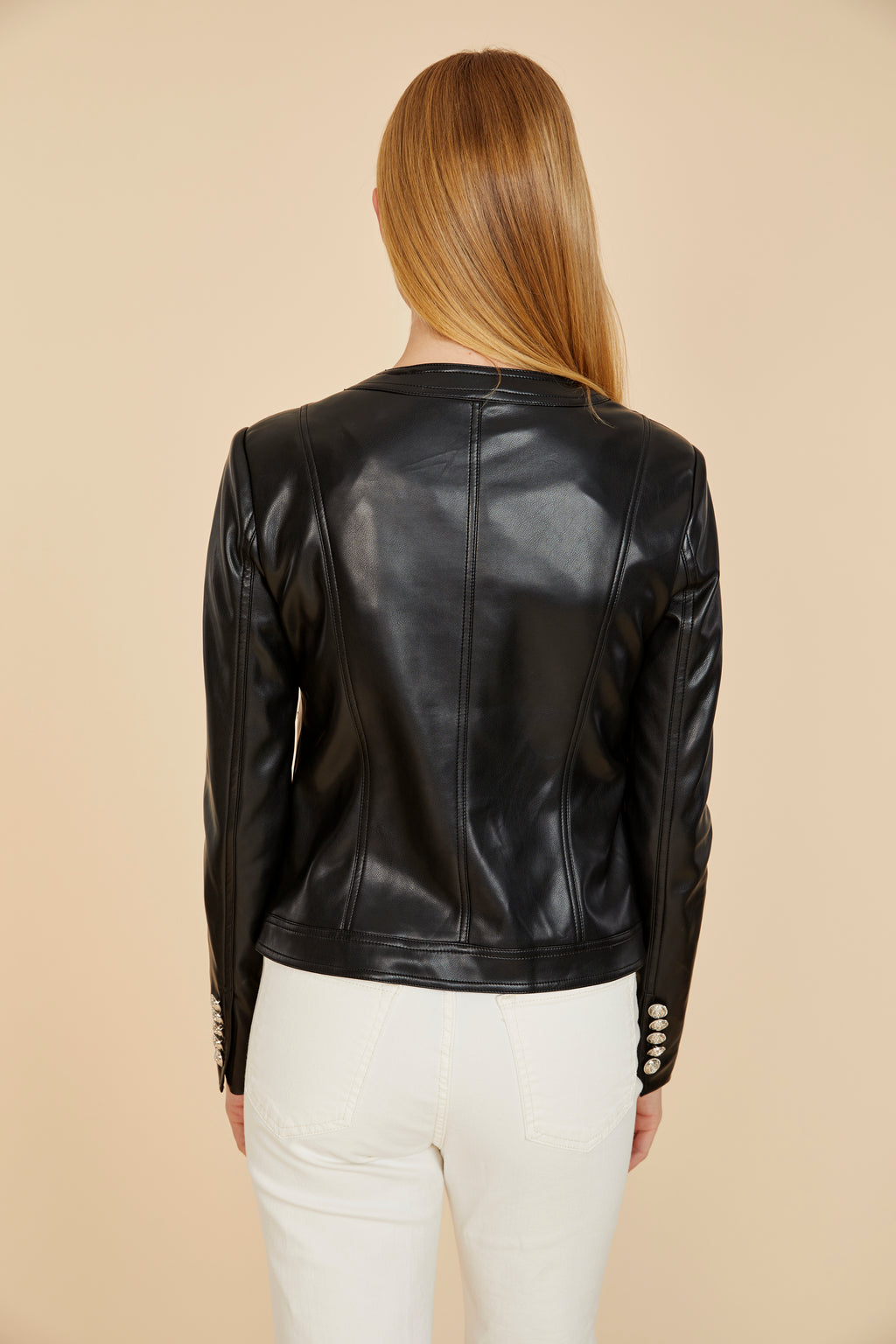 Faux Leather Jacket
