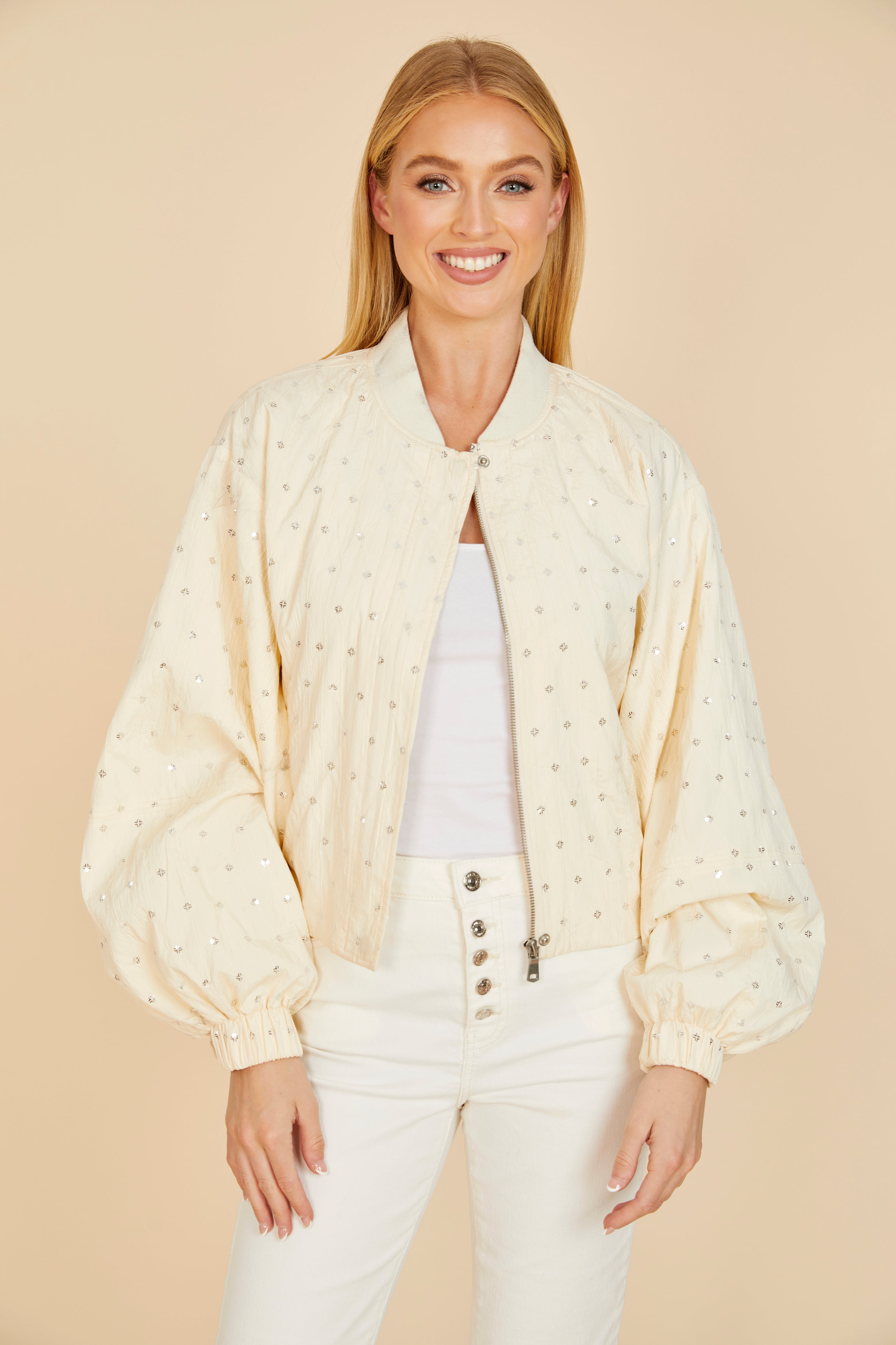 トップス birthday bash VEGAN FUR GILET IVORY VEGAN FUR GILET IVORY - BIRTHDAY BASH｜ノースリーブ