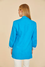 Oversized Linen Blazer