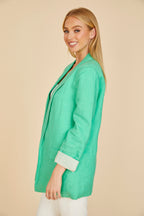 Oversized Linen Blazer