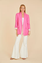 Oversized Linen Blazer