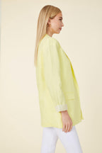 Oversized Linen Blazer