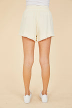Drawstring Gauze Shorts