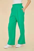 Wide Leg Gauze Pants
