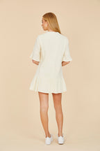 Gauze Shirt Tunic Cover-Up