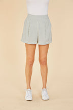 Striped Seer Sucker Shorts