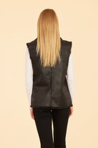 Faux Fur Reversible Plush Vest