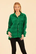 Velvet Long Sleeve Shirt