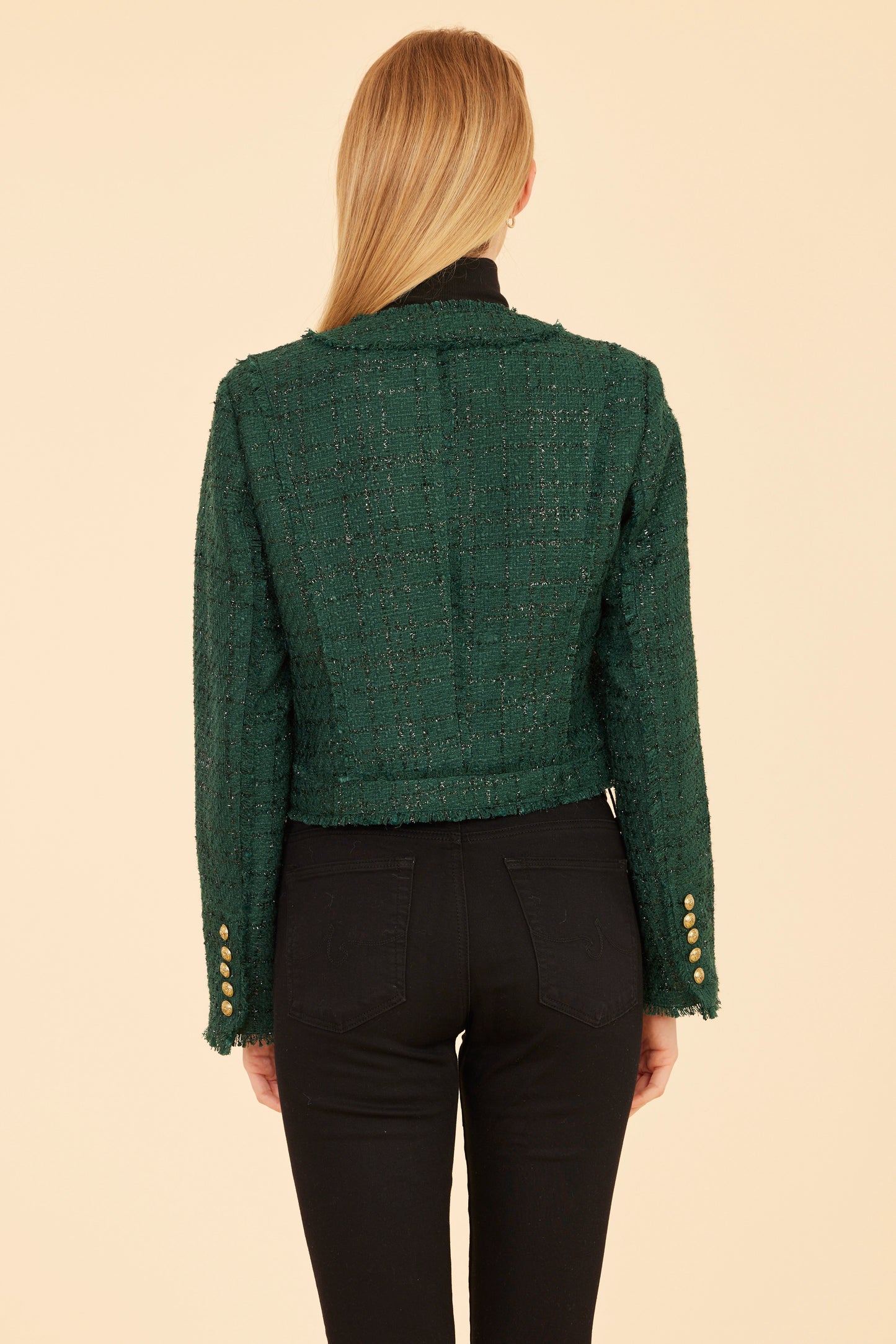 Lurex Tweed Jacket