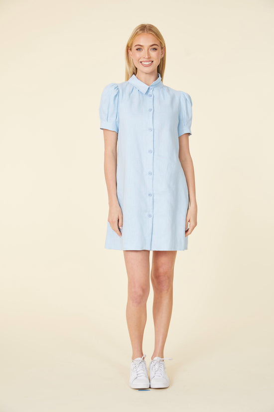 Linen Button Down Dress