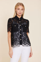 Floral Lace Blouse