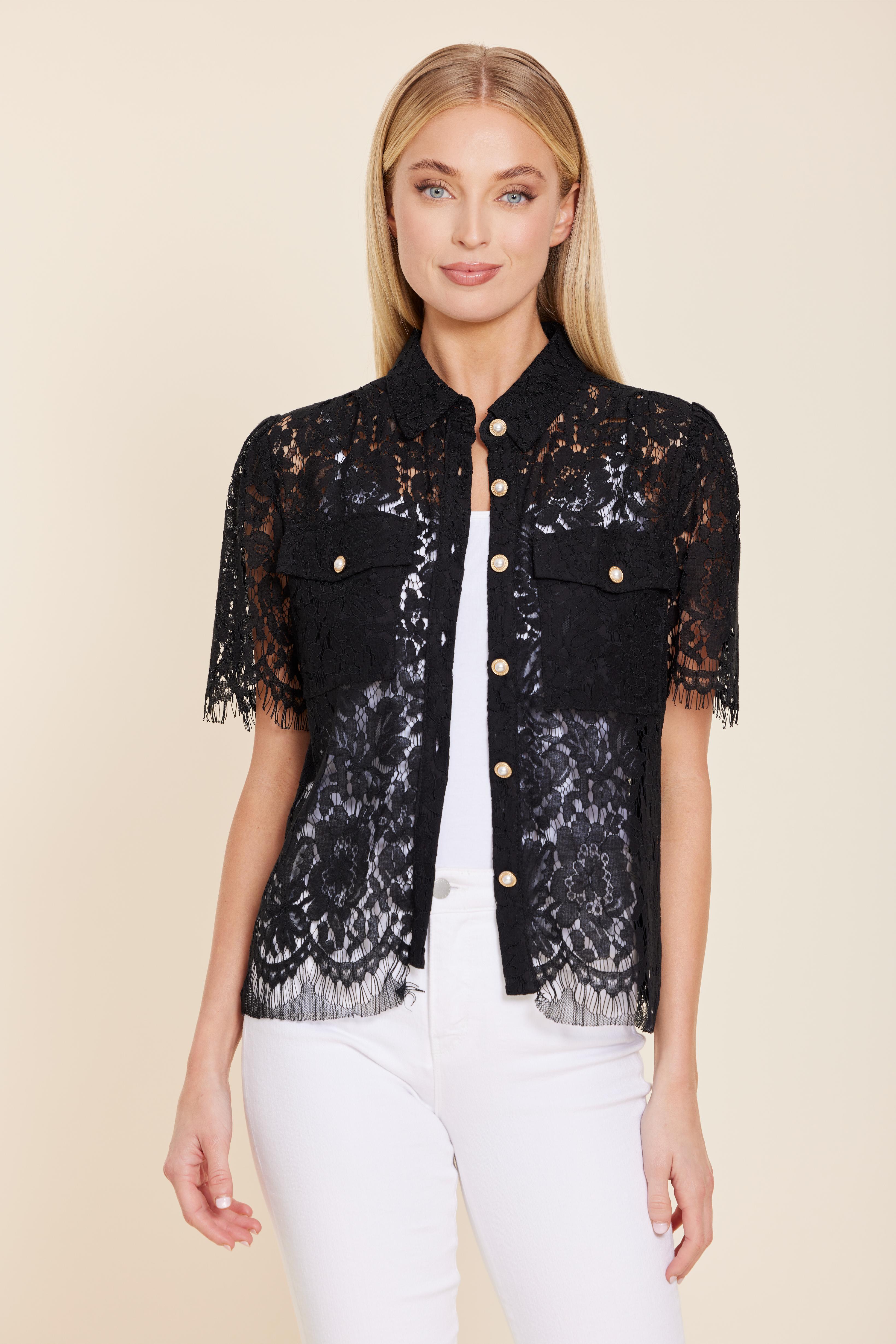 Floral Lace Blouse