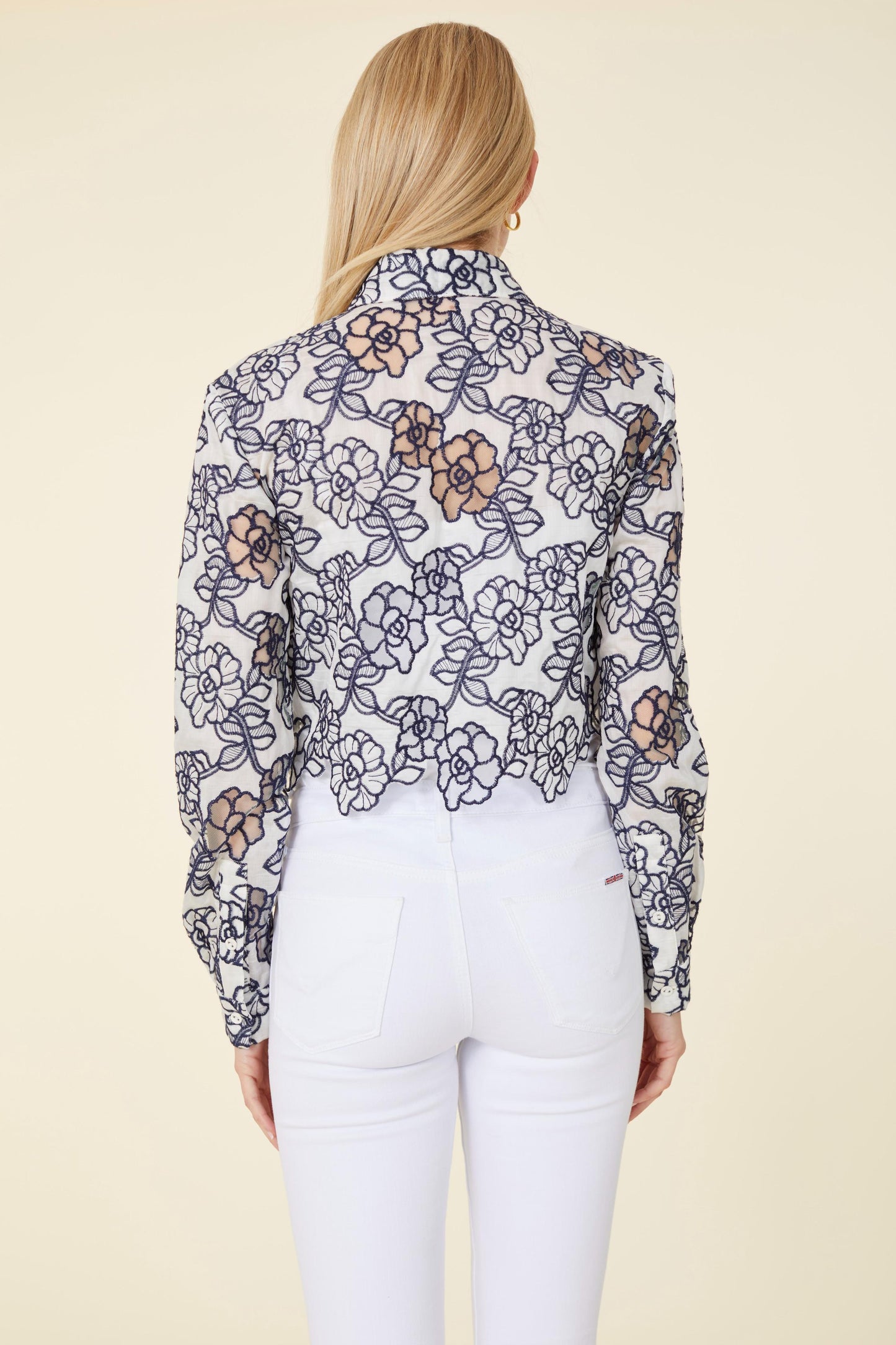 Floral Embroidered Blouse