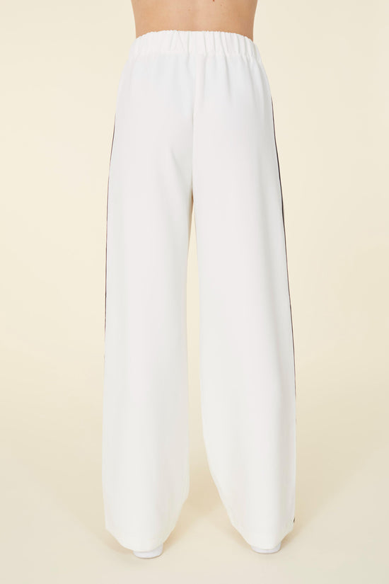 Racer Stripe Wide Leg Pant